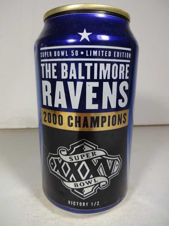 Bud Light - Baltimore Ravens 2000 Super Bowl Champions - Click Image to Close